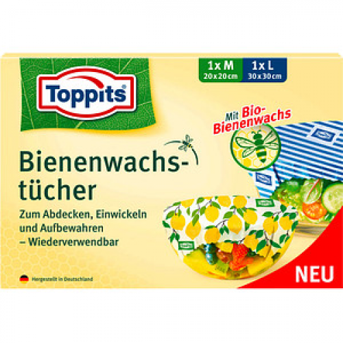 Toppits Bienenwachstücher 2 St.