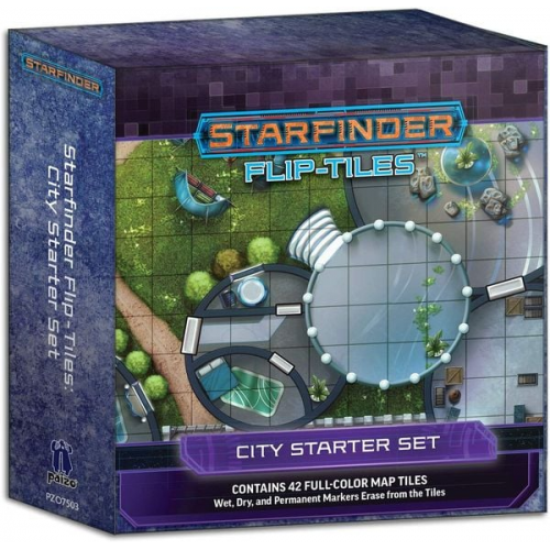 Pegasus PAI07503 - Starfinder Flip-Tiles, City Starter Set