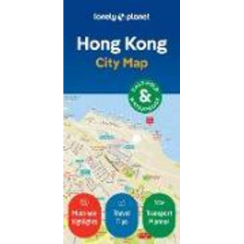 Winnie Tan Rebecca Milner Florentyna Leow Samantha Low - Lonely Planet Hong Kong City Map