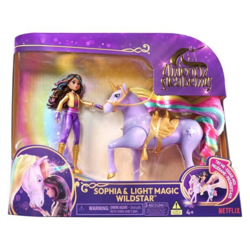 Unicorn Academy Licht-Magie Wildstar und Sophia - ca. 12 cm