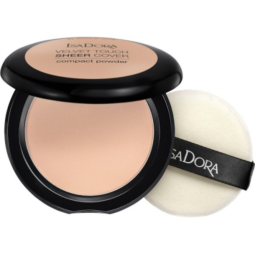 Isadora Velvet Touch Sheer Cover Compact Powder 43 Cool Sand 10 g