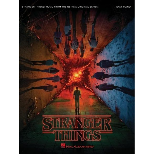 Stranger Things: Music from the Netflix Original Series Arranged for Easy Piano with Lyrics