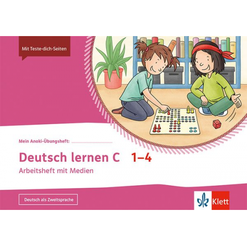 Mein Anoki-Übungsheft. Deutsch lernen C. Arbeitsheft mit Medien Klasse 1-4