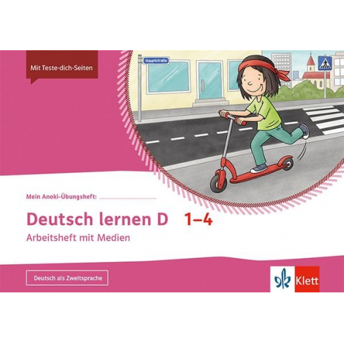 Mein Anoki-Übungsheft. Deutsch lernen D. Arbeitsheft mit Medien Klasse 1-4