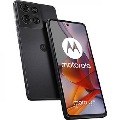 MOTOROLA moto g75 5G Dual-SIM-Smartphone charcoal-black 256 GB