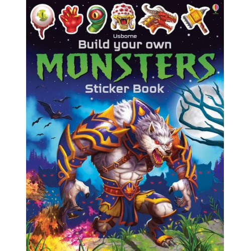 Simon Tudhope - Build Your Own Monsters Sticker Book