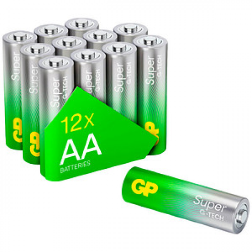 12 GP Batterien SUPER Mignon AA 1,5 V