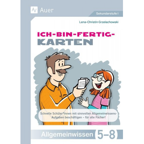 Lena-Christin Grzelachowski - Ich-bin-fertig-Karten Allgemeinwissen Klassen 5-8