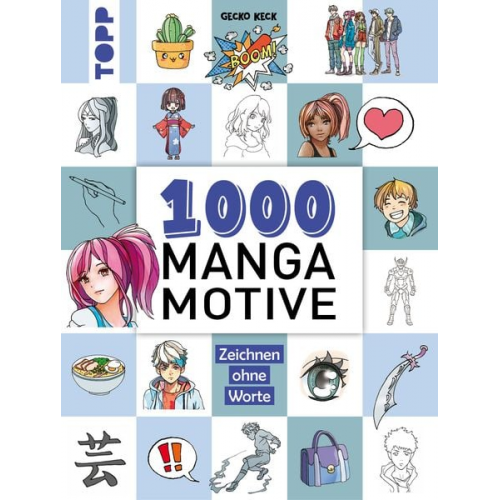 Gecko Keck - 1000 Manga Motive zeichnen