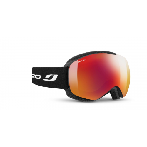 Julbo J7821 Proxima Unisex-Skibrille Vollrand Monoscheibe Kunststoff-Gestell, schwarz