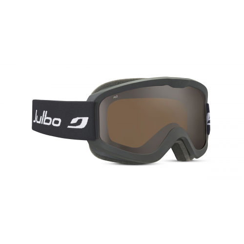 Julbo J7529 June Unisex-Skibrille Vollrand Monoscheibe Kunststoff-Gestell, schwarz