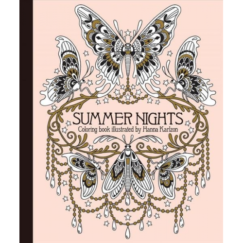 Hanna Karlzon - Summer Nights Coloring Book