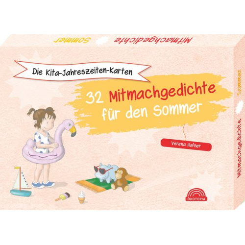 Verena Hafner - Die Kita-Jahreszeiten-Karten: 32 Mitmachgedichte für den Sommer