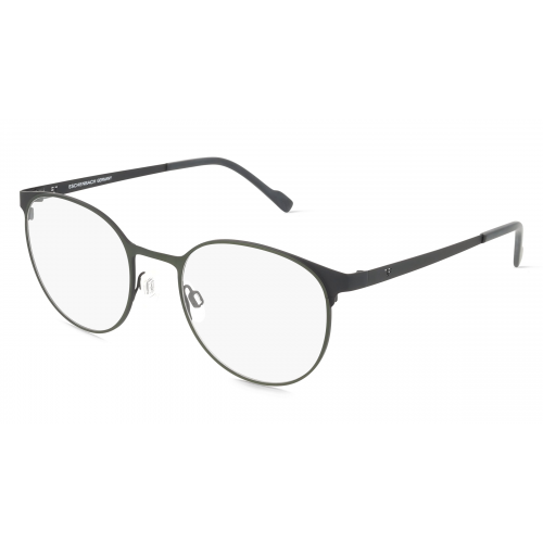 Eschenbach 820923 Herren-Brille inkl. Gläser Vollrand Panto Titan-Gestell 50mm/20mm/140mm, schwarz