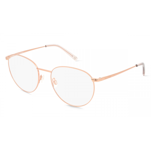 Marc O´ Polo 502198 Unisex-Brille inkl. Gläser Vollrand Panto Metall-Gestell 54mm/18mm/140mm, gold