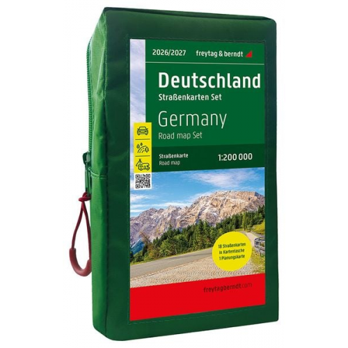 Deutschland, Straßenkarten-Set 1:200.000, 2026/2027, freytag & berndt