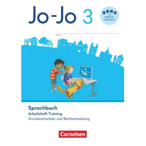 Jo-Jo Sprachbuch 3. Schuljahr - Allgemeine Ausgabe 2024 - Arbeitsheft Training: Grundwortschatz und Rechtschreibung