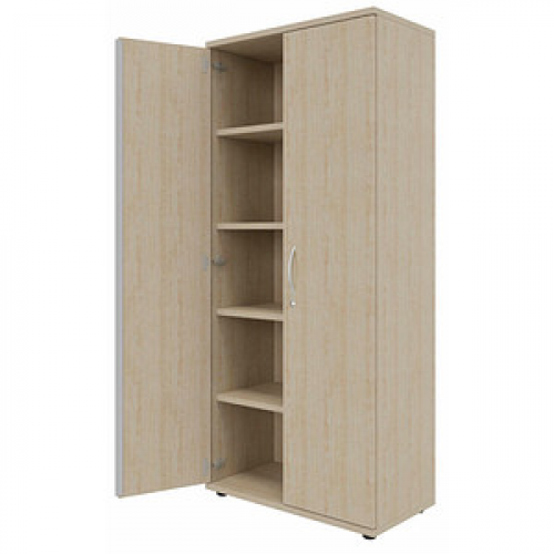 fm Aktenschrank Basic, 4260267320853 königsahorn 4 Fachböden 80,0 x 44,2 x 185,1 cm
