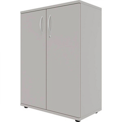 fm Aktenschrank Basic, 4260267320983 lichtgrau 2 Fachböden 80,0 x 44,2 x 111,5 cm