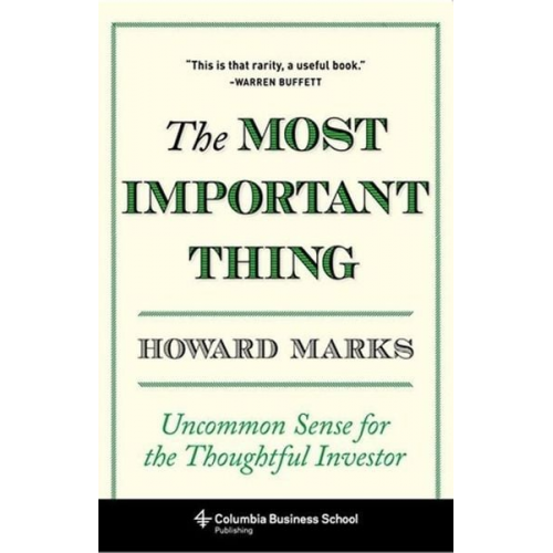Howard Marks - The Most Important Thing