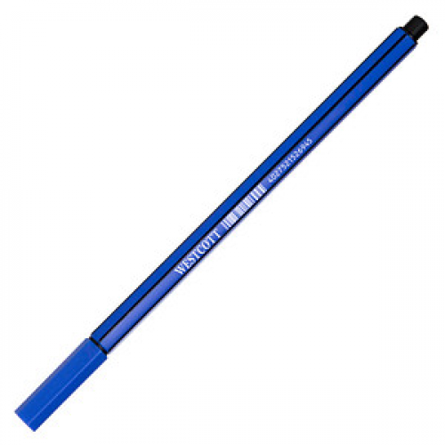 WESTCOTT STORYLINER Fineliner blau 0,4 mm, 1 St.