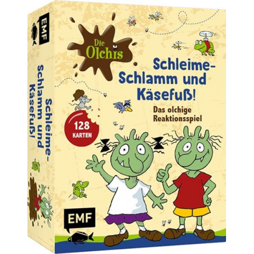 Kartenspiel: Die Olchis. Schleime-Schlamm und Käsefuß!