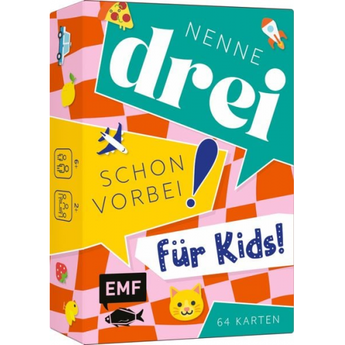 Kartenspiel: Nenne drei - schon vorbei! ... für Kids!