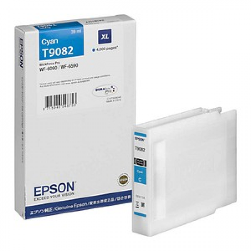 EPSON T9082XL  cyan Druckerpatrone