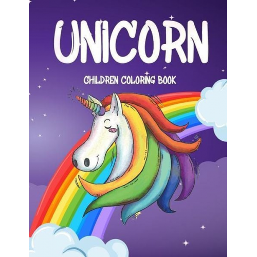 Jo Bora - Unicorn Children Coloring Book