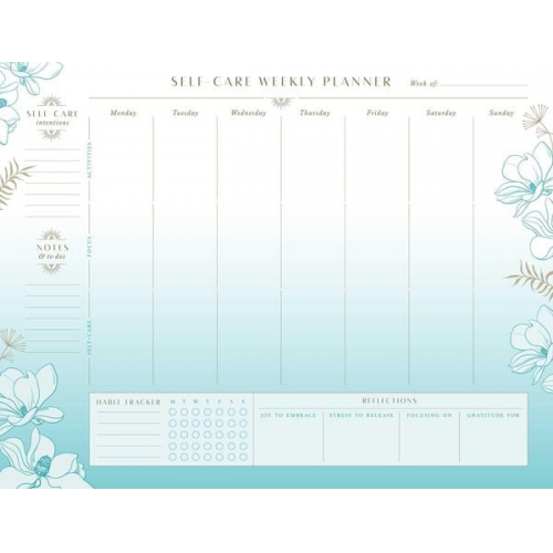 Insights - Self-Care Weekly Planner Notepad