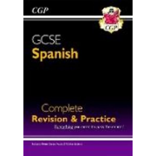 Cgp Books - GCSE Spanish Complete Revision & Practice: with Online Edition & Audio (For exams in 2025)