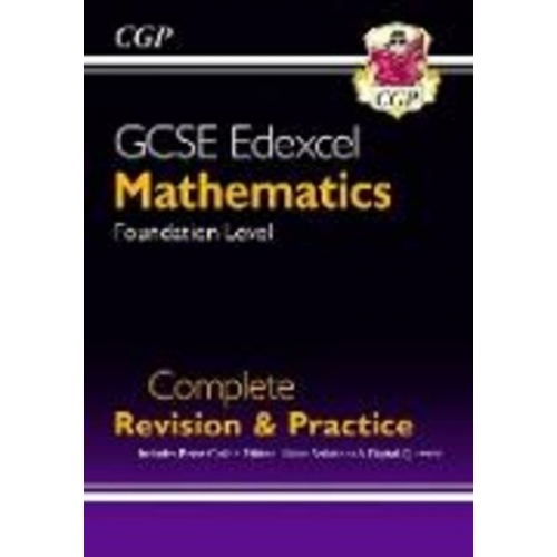 Cgp Books - GCSE Maths Edexcel Complete Revision & Practice: Foundation inc Online Ed, Videos & Quizzes: for the 2025 and 2026 exams