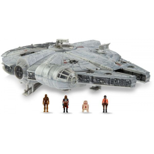 STAR WARS, 23cm Millenium Falcon inkl. Figuren