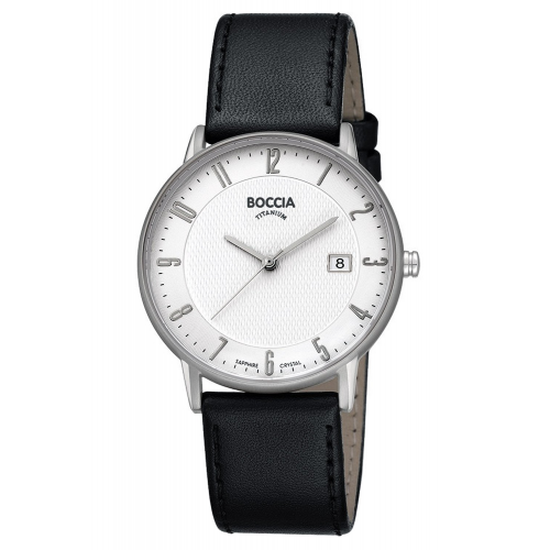 Boccia 3607-04 Herrenuhr Titan mit Saphirglas