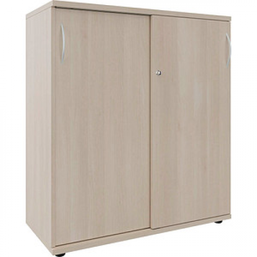 fm Schiebetürenschrank, 4260761570594 akazie 2 Fachböden 100,0 x 44,2 x 111,5 cm