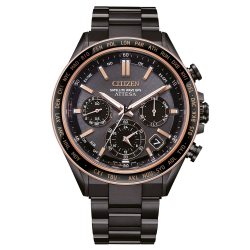 Citizen CC4074-61W Eco-Drive Solar Herren-Funkuhr Titan Attesa