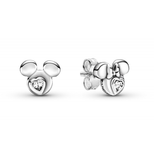 Pandora 299258C01 Damen-Ohrringe Ohrstecker Micky und Minnie Maus