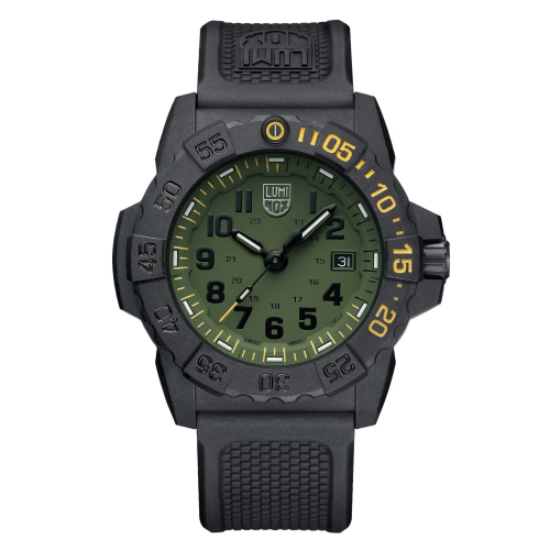 Luminox XS.3517.NSF Herren-Armbanduhr Navy Seal Foundation Schwarz/Grün