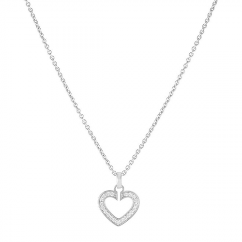 Jette 86938308 Damen-Kette Herz Sacred Heart 925 Silber