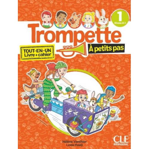 Helene Vanthier - Trompette a petits pas 1: A1.1 - Livre de l'eleve + Cahier d'activites + audio online