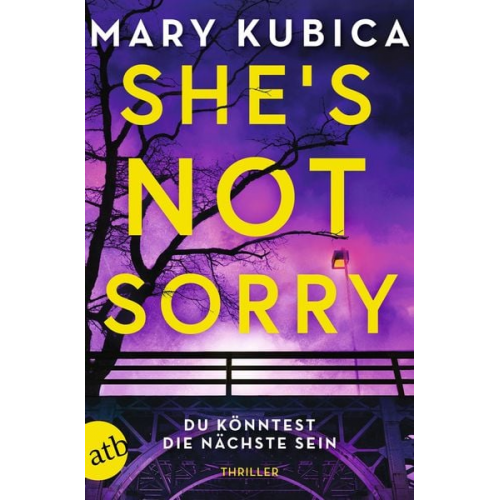 Mary Kubica - She’s Not Sorry – Du könntest die Nächste sein