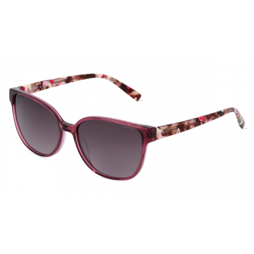 Esprit 40079 Unisex-Sonnenbrille Vollrand Butterfly Kunststoff-Gestell, lila