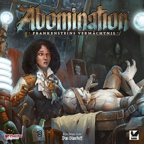 Corax Games 1028487 - Abomination: Frankensteins Vermächtnis, Kompetitives Worker-Placement-Spiel