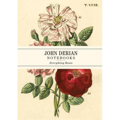 John Derian - John Derian Paper Goods: Everything Roses Notebooks