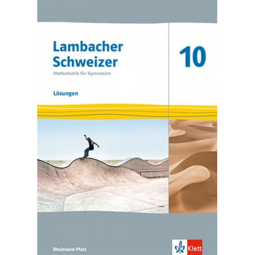 Lambacher Schweizer Mathematik 10. Ausgabe Rheinland-Pfalz