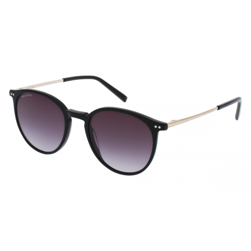 Marc O'Polo Eyewear 506183 Damen-Sonnenbrille Vollrand Panto Acetat-Gestell, schwarz