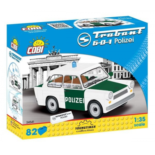 COBI Youngtimer 24541 - Trabant 601 Polizei,