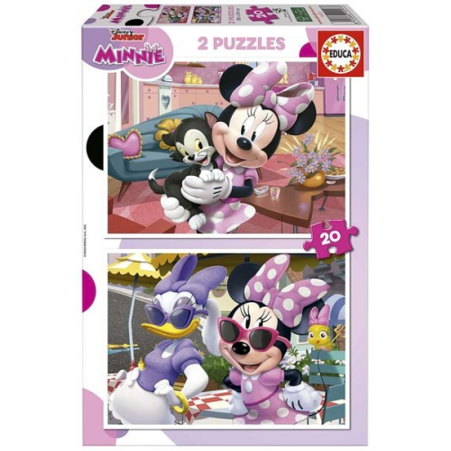 Educa - Minnie 2x20 Teile Puzzle