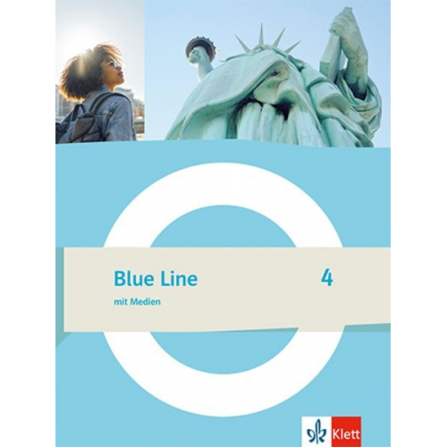 Blue Line 4. Schulbuch mit Medien (fester Einband) Klasse 8