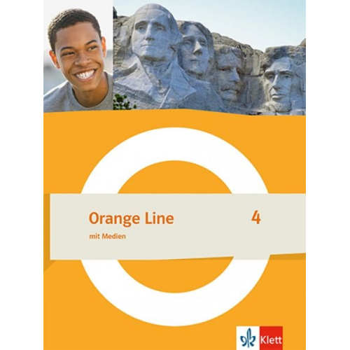 Orange Line 4. Schulbuch mit Medien (fester Einband) Klasse 8